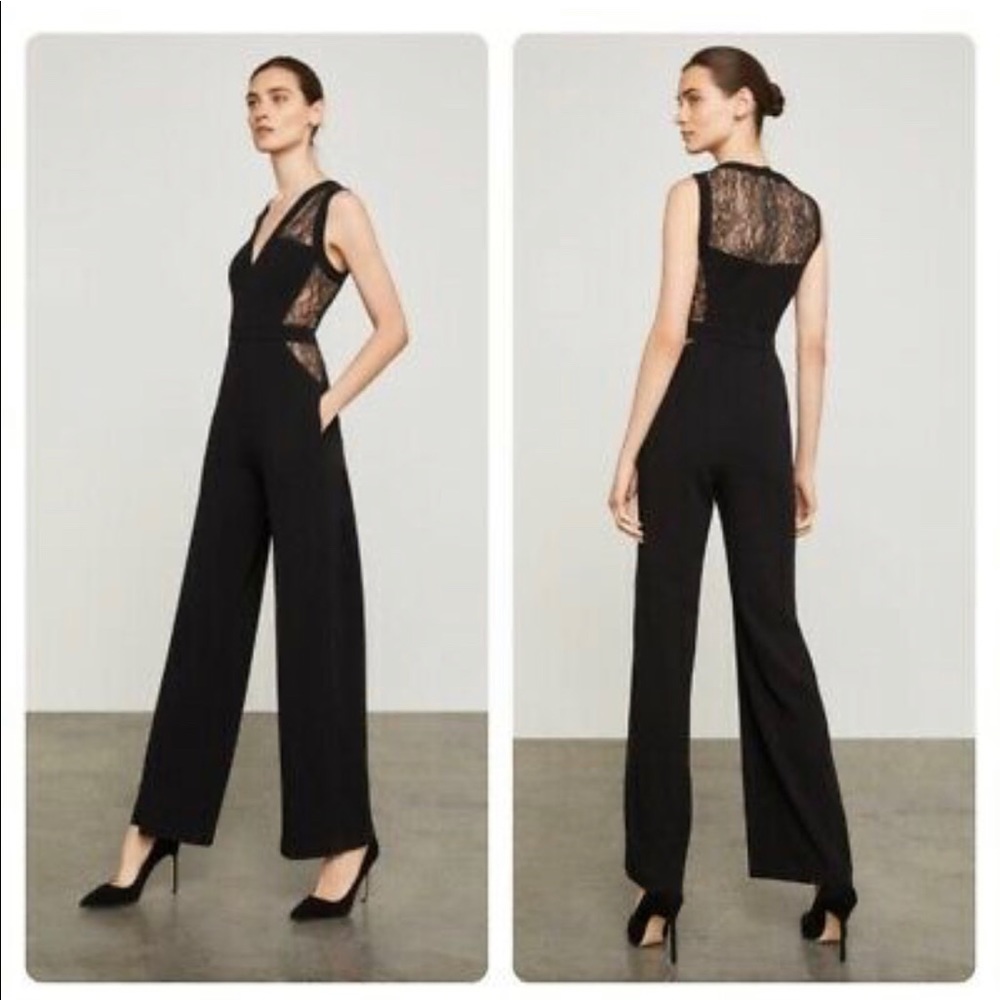 BCBG black jumpsuit